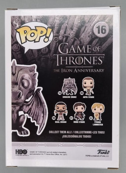 16 Drogon (Iron) - Game of Thrones Funko POP