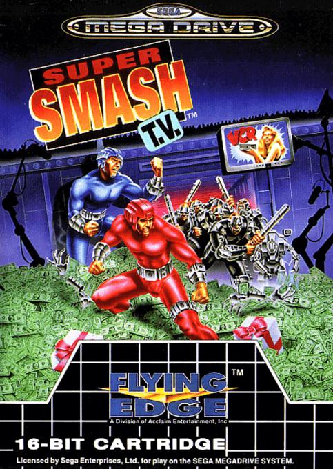 Super Smash TV for Sega MegaDrive Mega Drive - UK CIB Sega