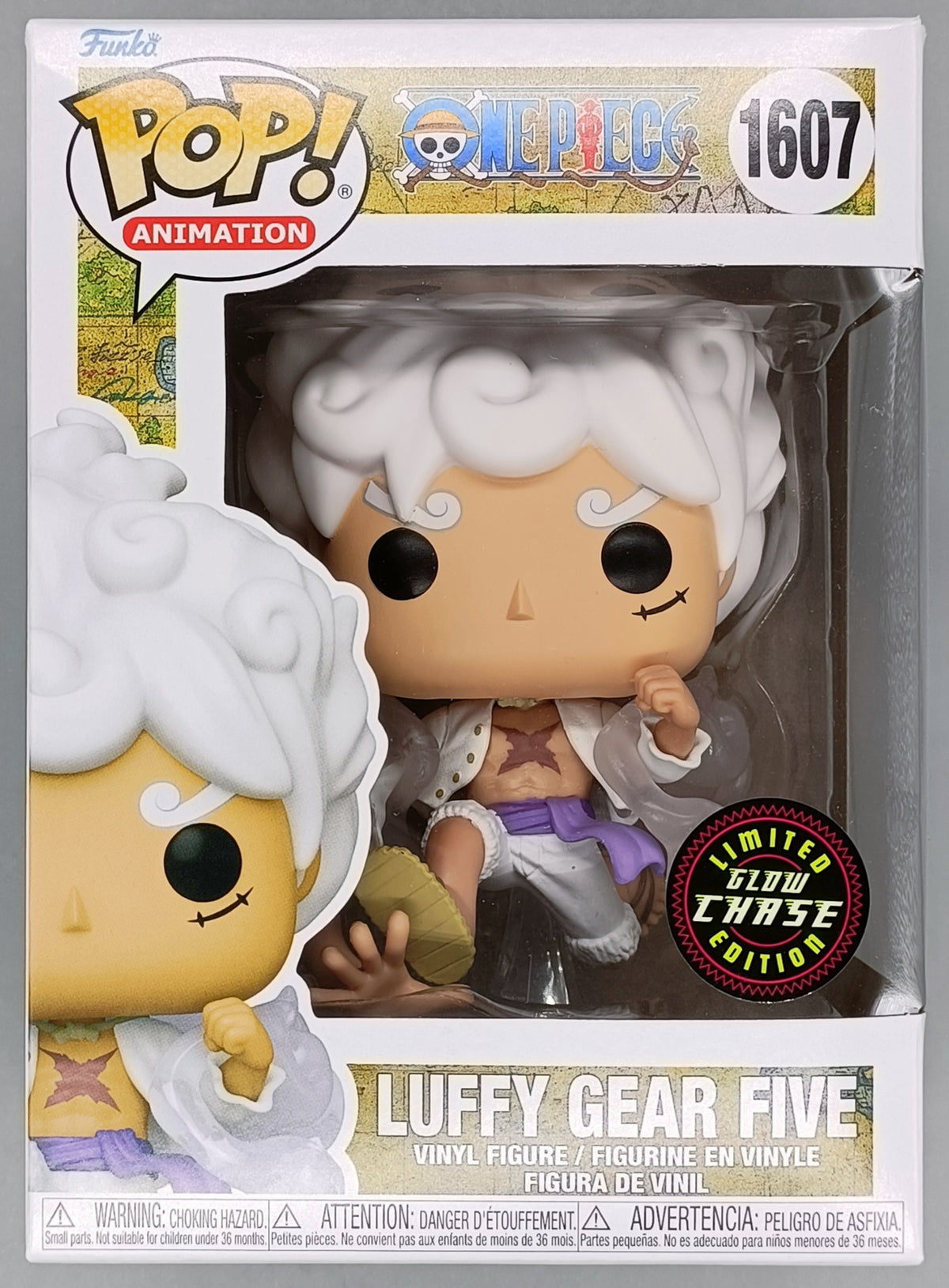 1607 Luffy Gear Five - One Piece - Glow Chase Funko POP