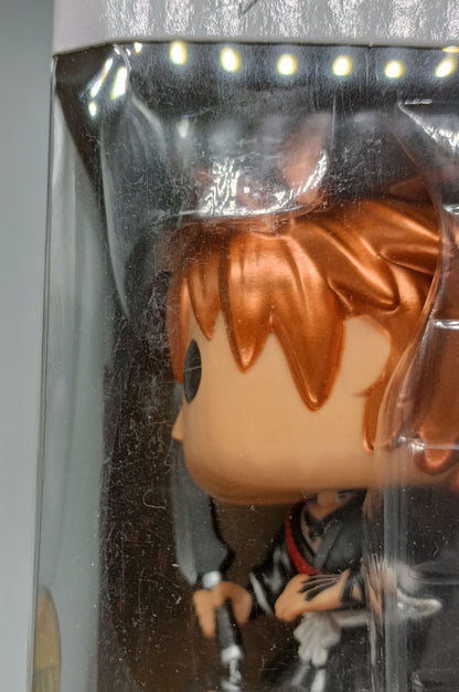 1610 Ichigo Kurosaki - Metallic Chase Bleach Funko POP Box Damaged