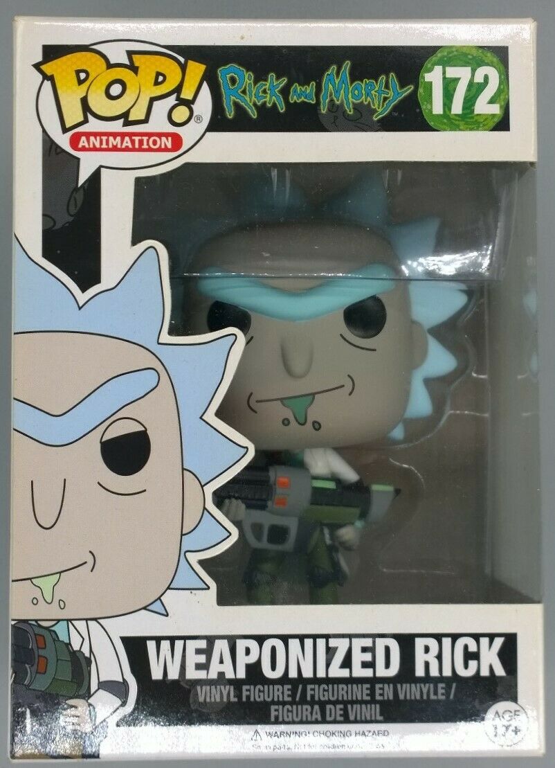 172 Weaponized Rick - Rick and Morty Funko POP Funko