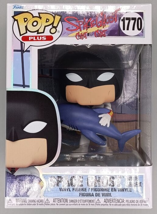 1770 Space Ghost with Shark - Space Ghost Coast to Coast Funko POP - Brand New