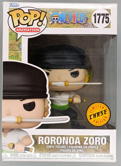 1775 Roronoa Zoro (Two Sword) Chase - One Piece Funko POP Box Damaged