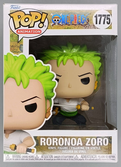 1775 Roronoa Zoro (Two Sword Style) - One Piece Funko POP Box Damaged