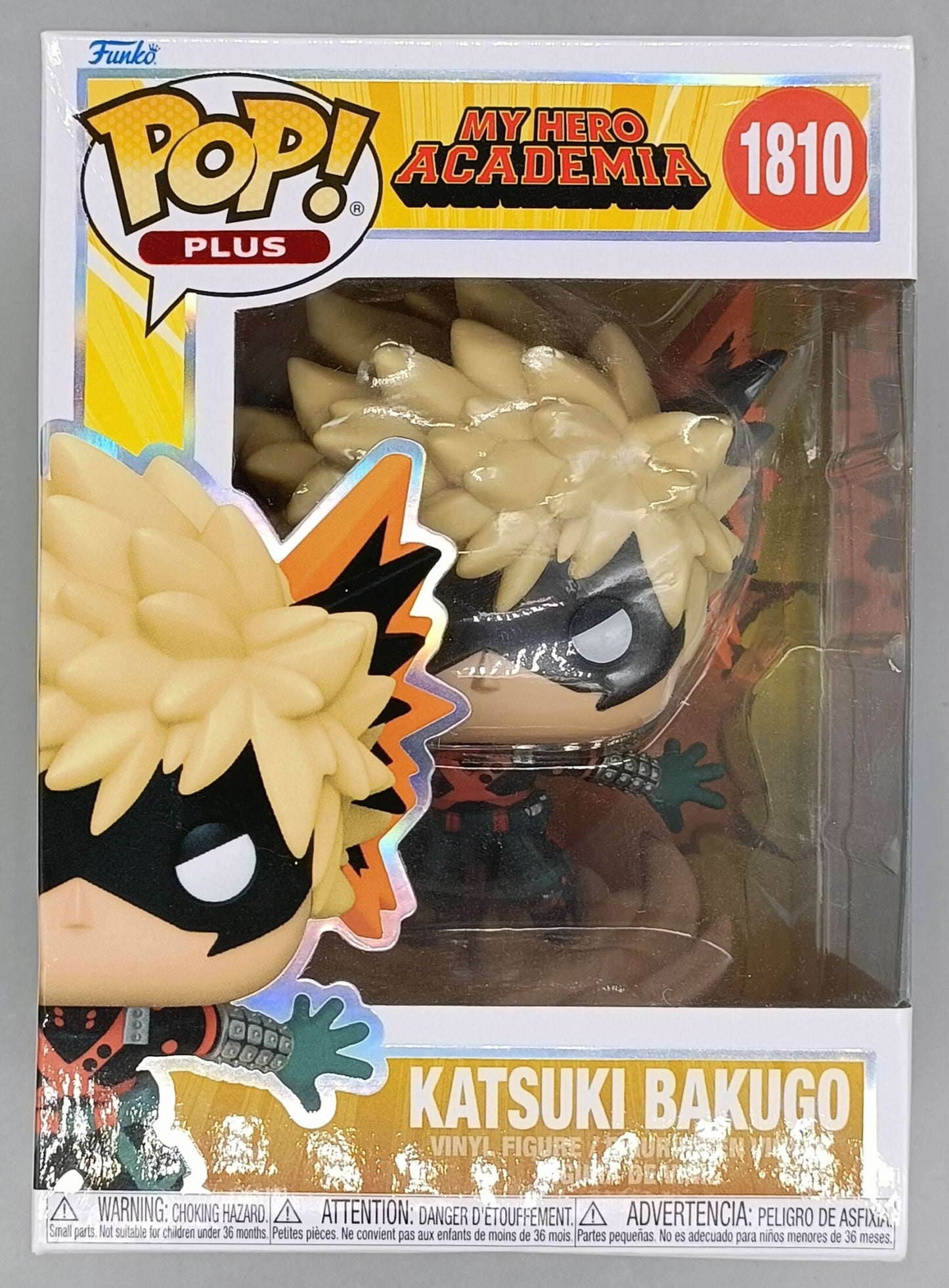 1810 Katsuki Bakugo (New Suit) - My Hero Academia Funko POP Box Damaged