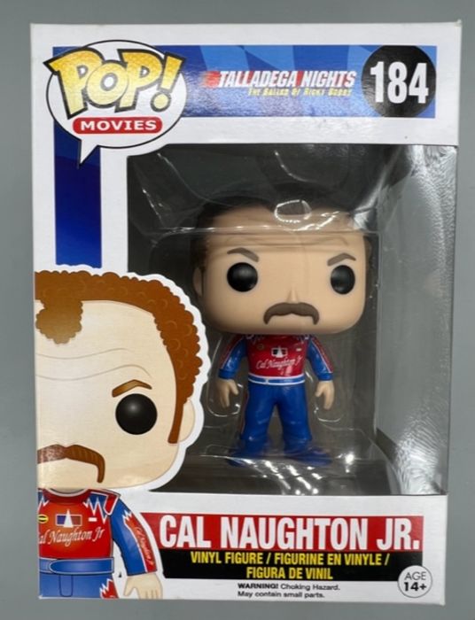 184 Cal Naughton Jr. - Talladega Nights - Box Damaged Funko POP Funko