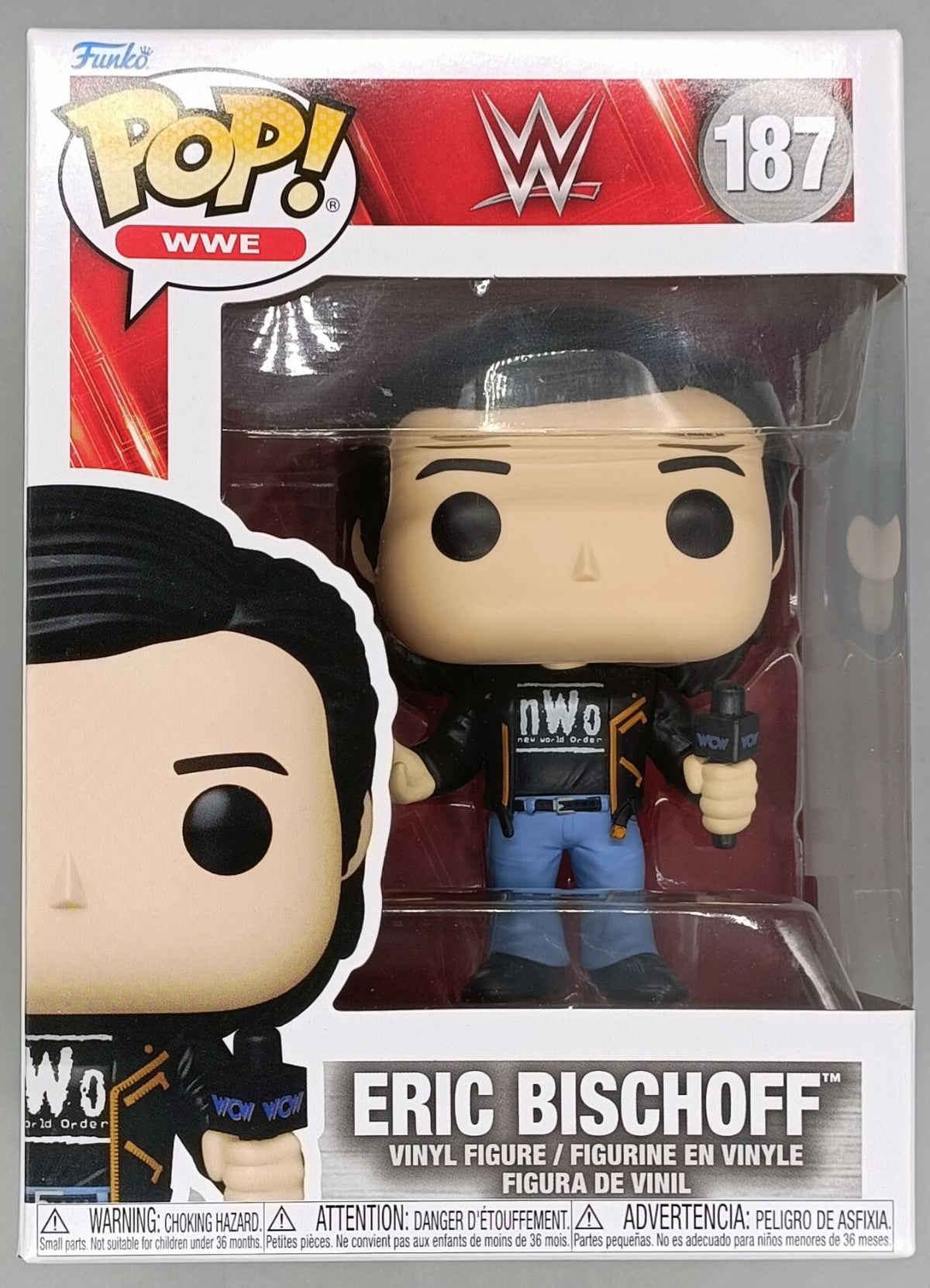 187 Eric Bischoff - WWE Funko POP [New]