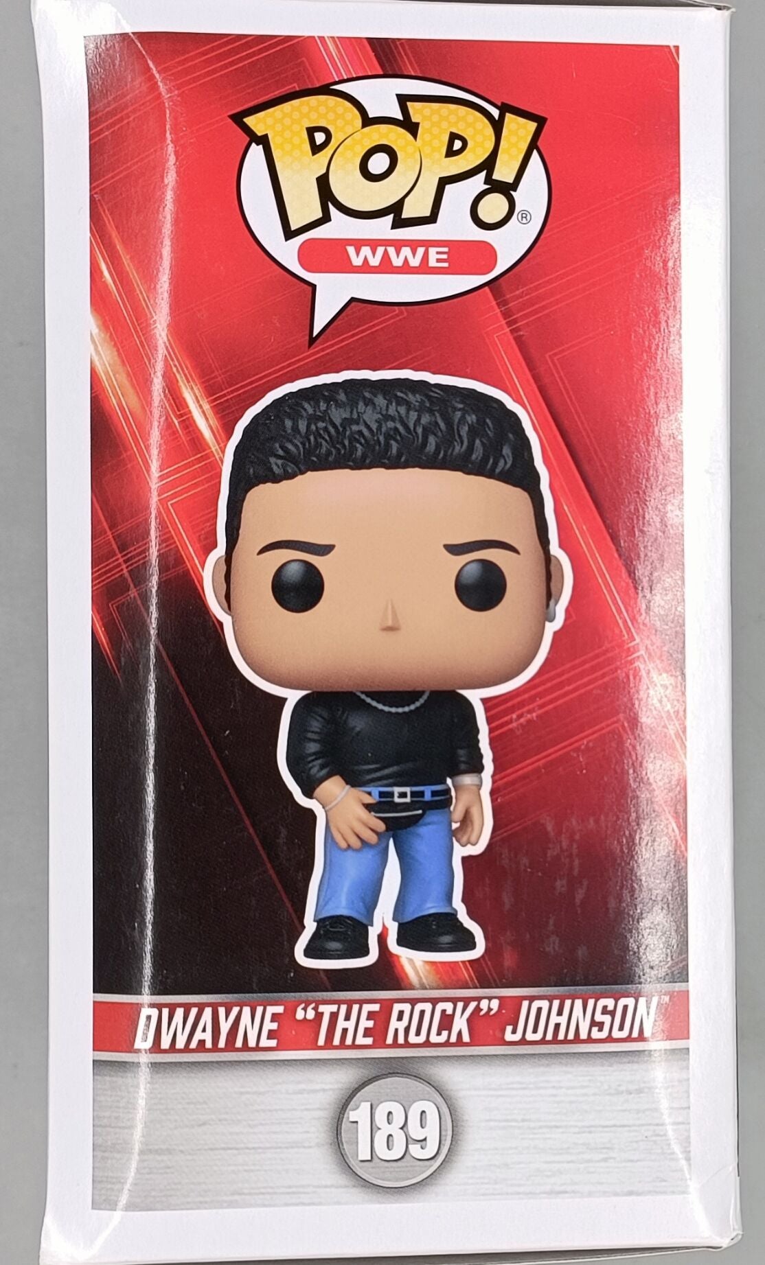189 Dwayne "The Rock" Johnson - WWE Funko POP (Box Damage)