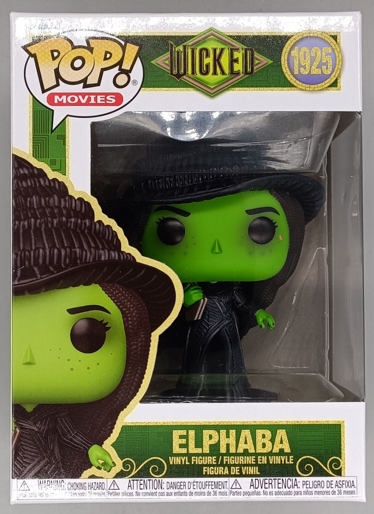 1925 Elphaba w/Grimmerie - Wicked Funko POP [New]