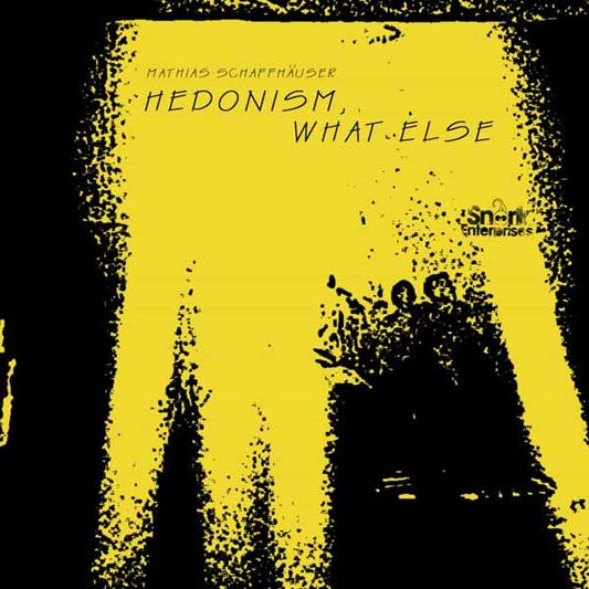 Mathias Schaffhäuser - Hedonism, What Else - Electronic - LP