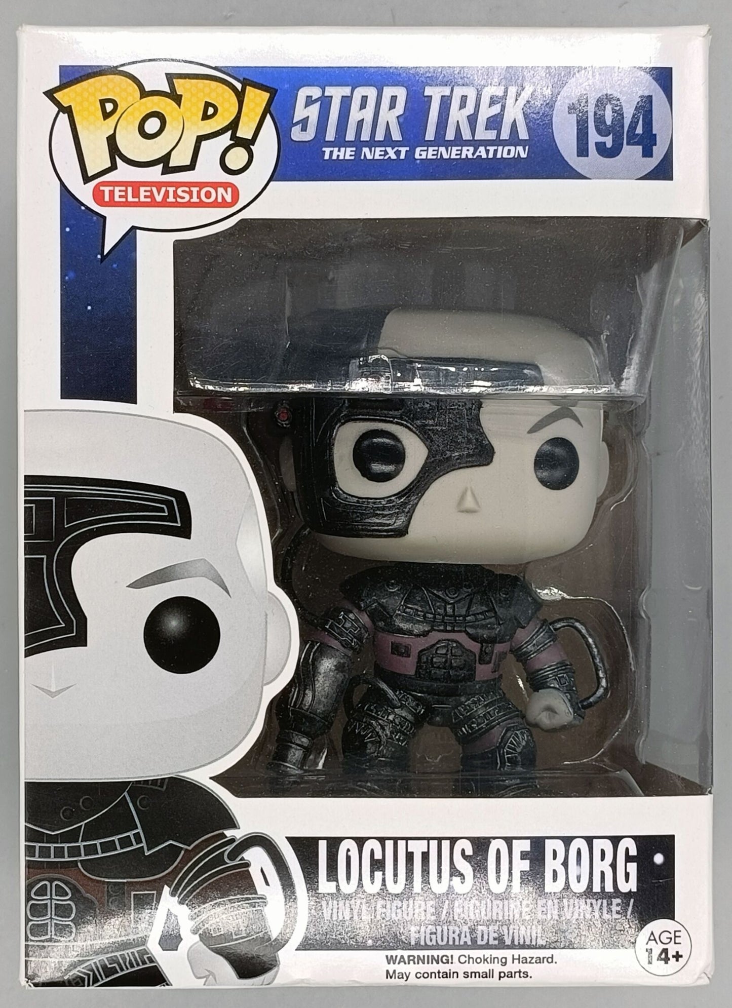 194 Locutus of Borg - Star Trek The Next Generation Funko POP (Box Damage)