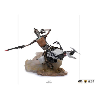 Star Wars The Mandalorian Deluxe Art Scale Statue 1/10 IG-11 & The Child 20 cm Scale Figures