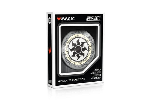Pinfinity AR Pin: White Mana Crest - Magic the Gathering PFMTG008 Pin