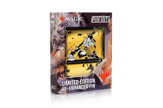 Pinfinity AR Pin: Ajani Sleeper Agent Phyrexian - Magic the Gathering Dominaria United Blackout PMTG058 Pin