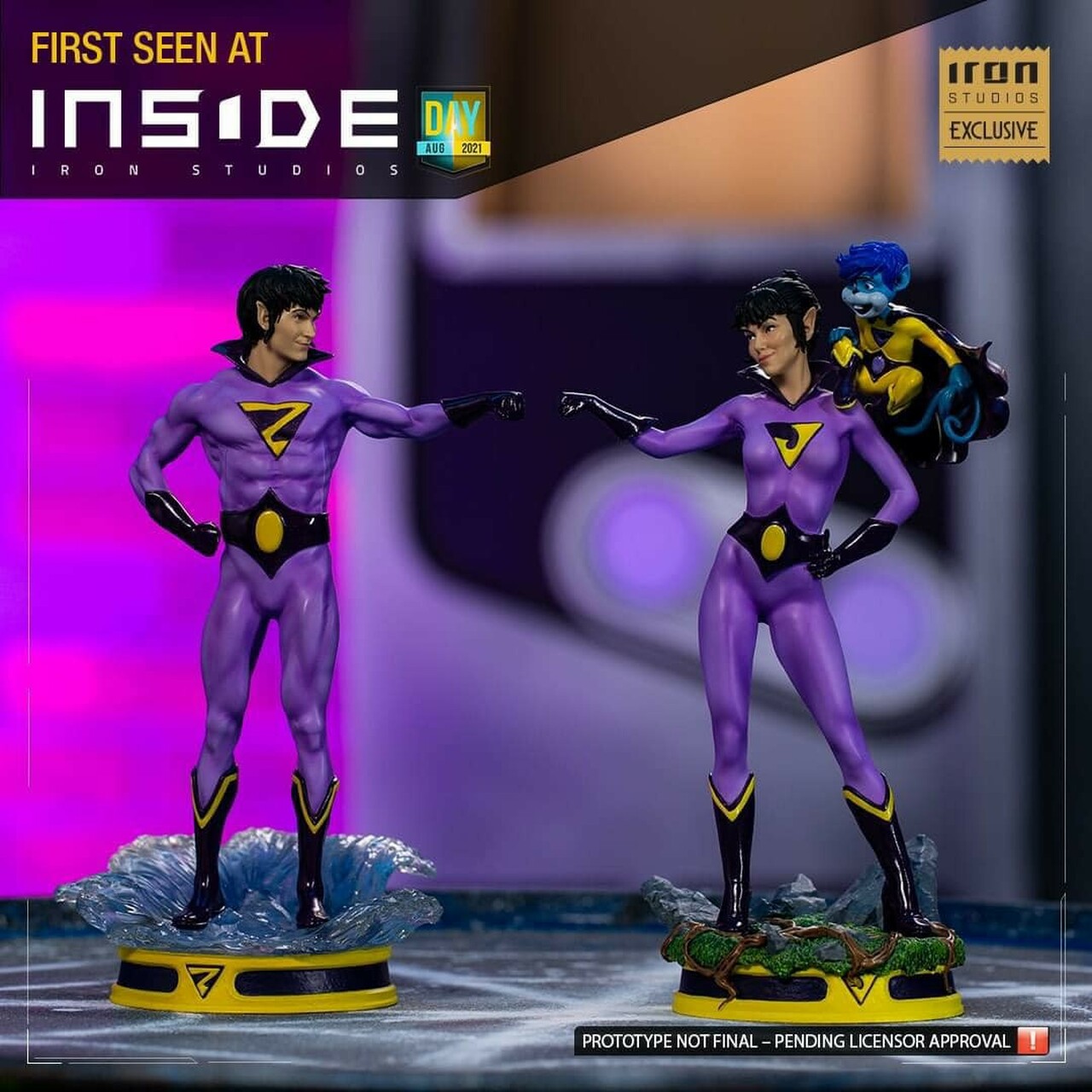 Scale Figure 1/10 Wonder Twins - DC Comics Scale Figures