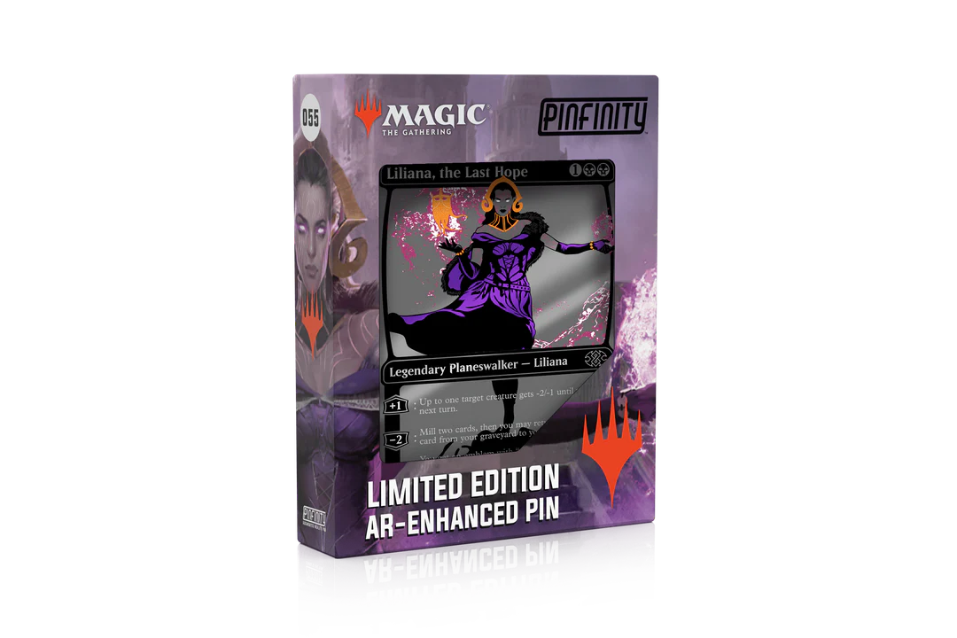 Pinfinity AR Pin: Limited Edition Liliana the Last Hope - Magic the Gathering PMTG055 Pin