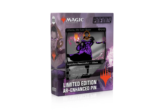 Pinfinity AR Pin: Limited Edition Liliana the Last Hope - Magic the Gathering PMTG055 Pin