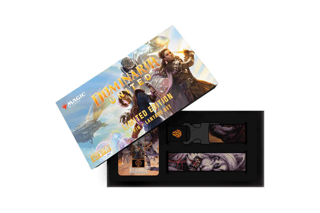 Pinfinity AR Pin: Ajani AR Pin + Lanyard Set - Magic the Gathering Dominaria United PMTG059 Pin