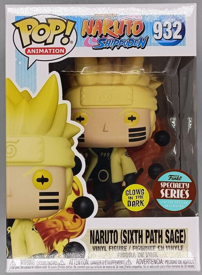 932 Naruto Six Path Sage - Glow - Naruto Shippuden Funko POP Funko