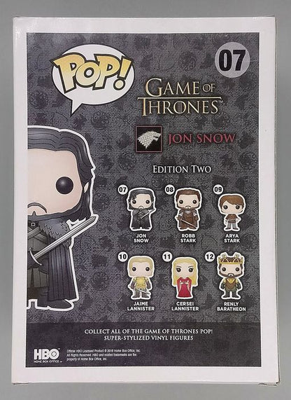 07 Jon Snow (Bloody) - Game of Thrones Funko POP