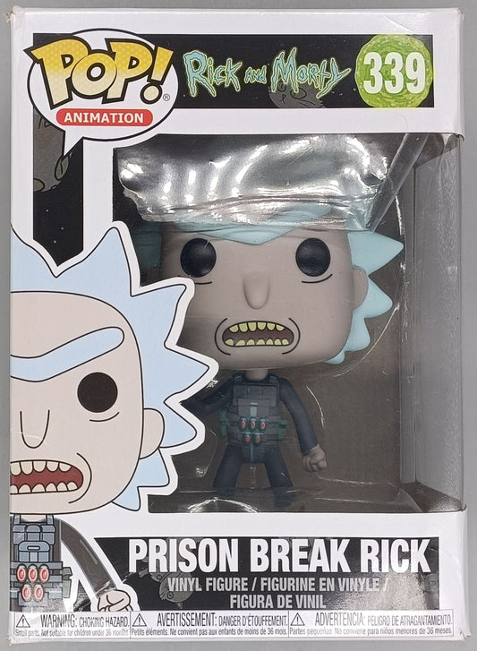 339 Prison Break Rick - Rick and Morty - Box Damaged Funko POP