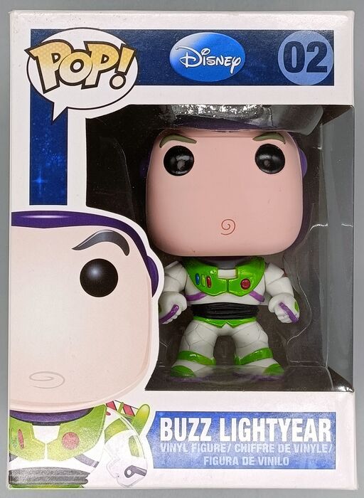 02 Buzz Lightyear - Disney Toy Story (Blue Logo) - Box Damaged Funko POP Funko