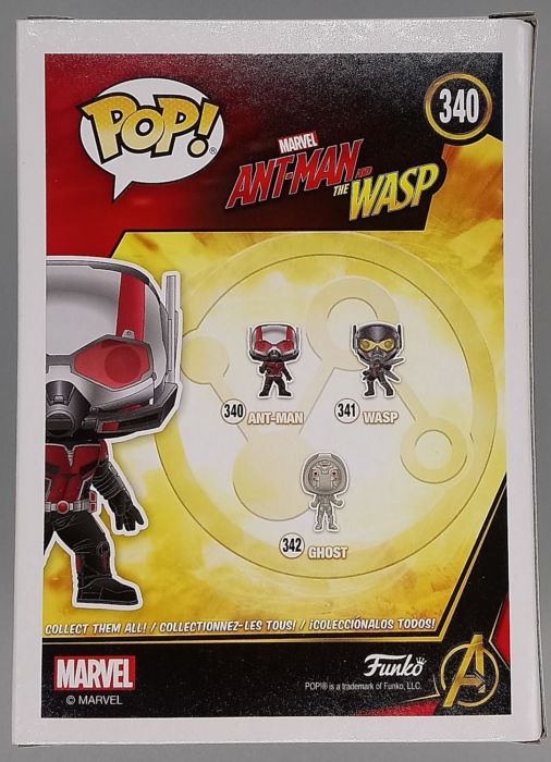 340 Ant-Man (Unmasked) Chase - Marvel Ant-Man & the Wasp Funko POP