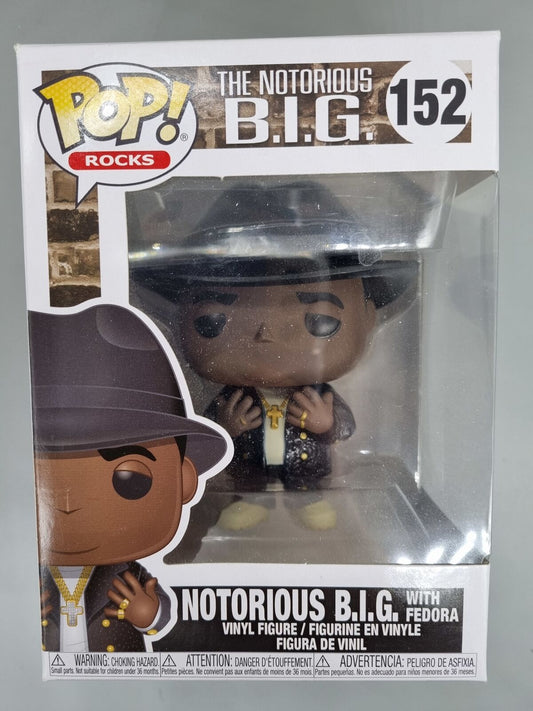 152 Notorious B.I.G. (with Fedora) - Pop Rocks Funko POP Funko