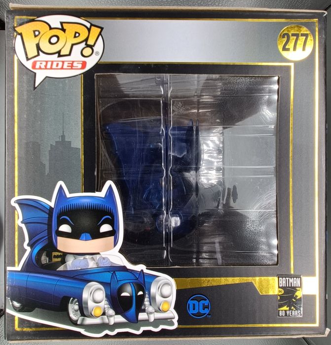 277 1950 Batmobile (Blue) - Metallic - Rides DC Batman 80th Funko POP