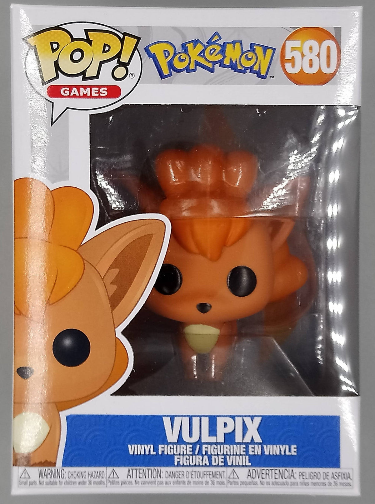 580 Vulpix - Pokemon - Brand New Funko POP in Protector Funko
