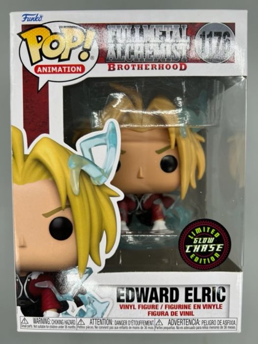 1176 Edward Elric - Glow Chase Fullmetal Alchemist - Box Damaged Funko POP