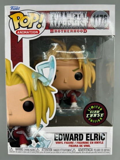1176 Edward Elric - Glow Chase Fullmetal Alchemist - Box Damaged Funko POP