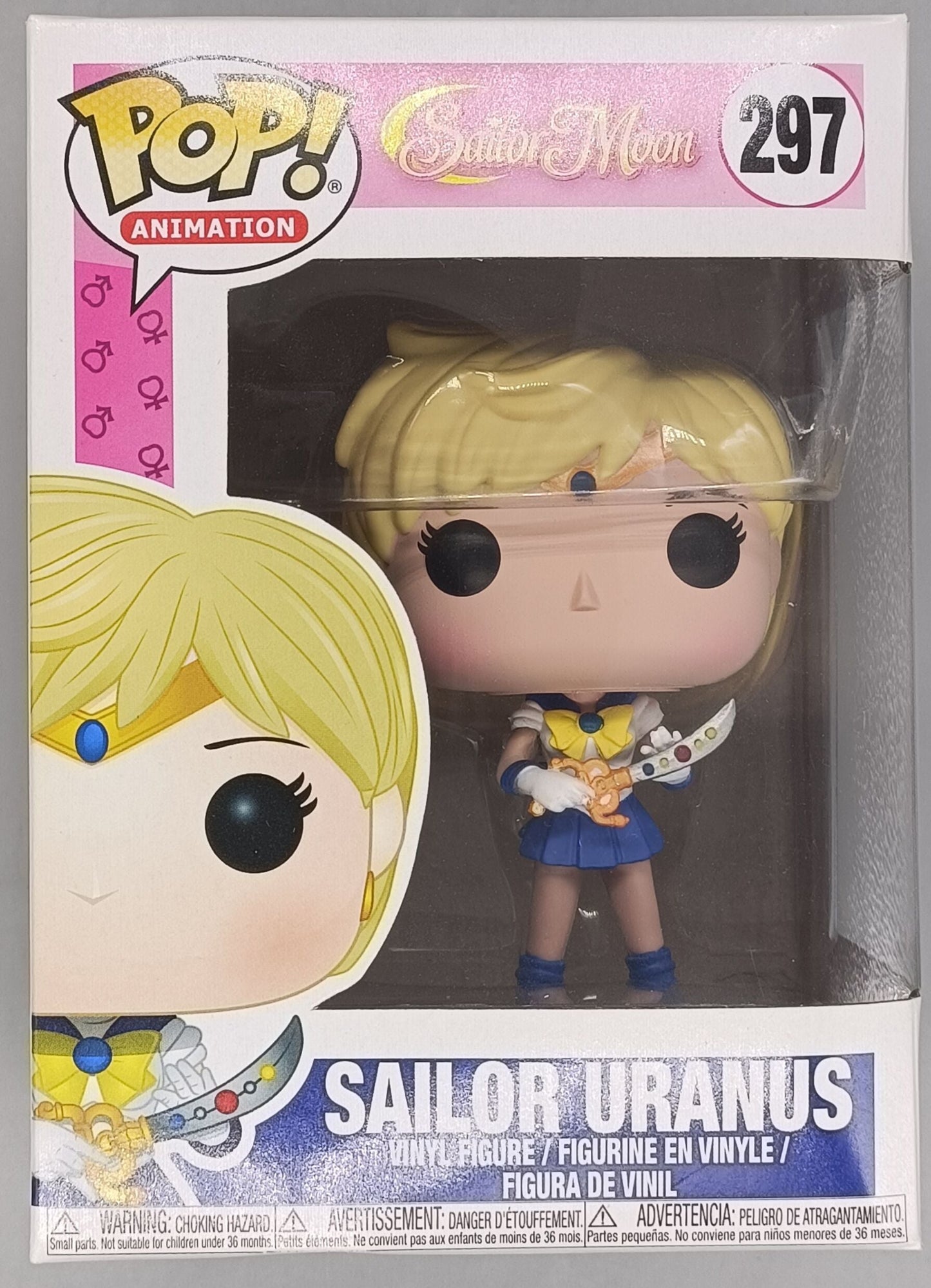 297 Sailor Uranus - Sailor Moon - Box Damaged Funko POP