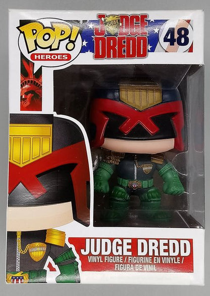 48 Judge Dredd - Judge Dredd - Funko POP - Box Damaged - FanofThings.co.uk
