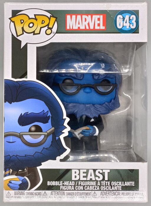 643 Beast - Marvel X-Men - Box Damaged Funko POP
