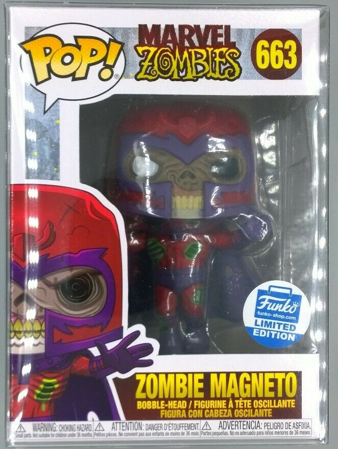 663 Zombie Magneto - Marvel Zombies Funko Shop Limited Edition Funko POP