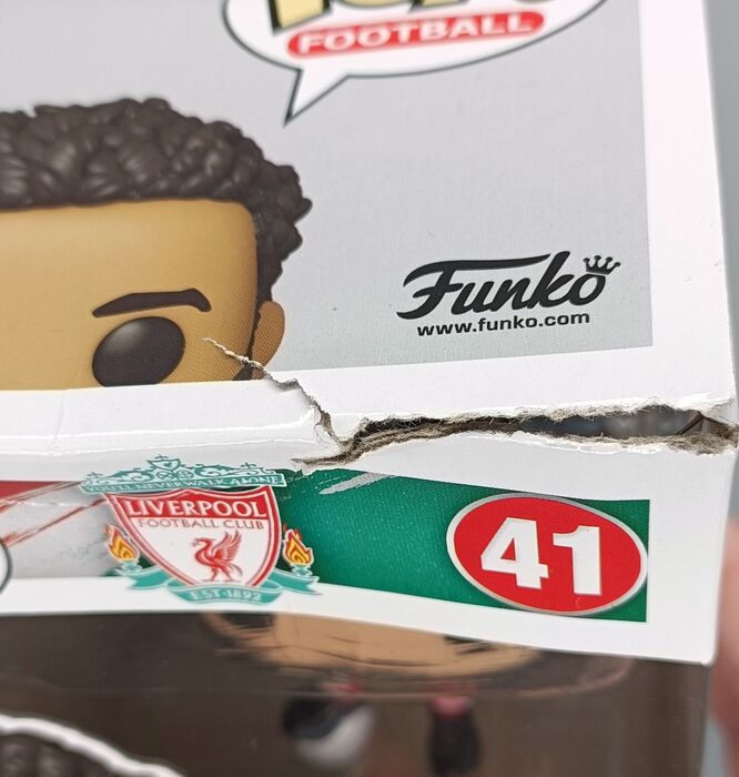 41 Mohamed Salah - Liverpool FC - Football Box Damaged Funko POP