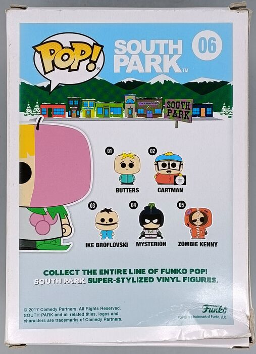 06 Mint-Berry Crunch - South Park - 2017 Con Exc Box Damaged Funko POP