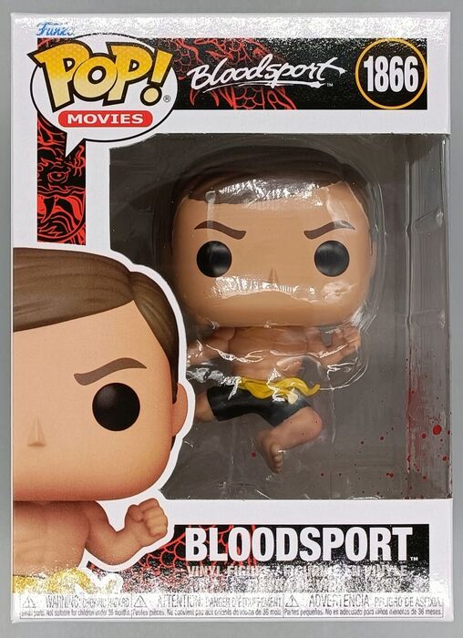 1866 Bloodsport (Frank Dux) - Bloodsport Funko POP - Brand New Funko