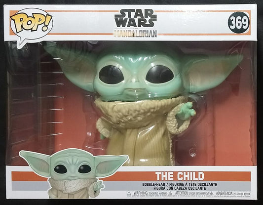 369 The Child - 10 Inch - Star Wars The Mandalorian Box Damaged Funko POP