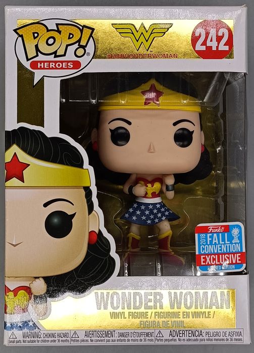 242 Wonder Woman (First Appearance) - DC - 2018 Con Funko POP