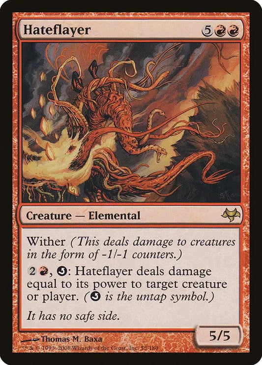55 - Hateflayer - Eventide - Normal - Magic: The Gathering Card