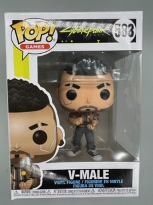 588 V-Male - Cyberpunk 2077 - Box Damaged Funko POP