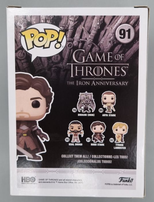 91 Robb Stark - Game of Thrones Funko POP