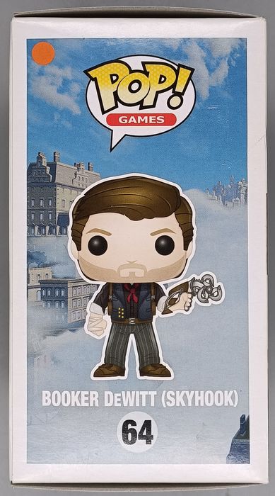 64 Booker DeWitt (Skyhook) - BioShock Infinite Box Damaged Funko POP