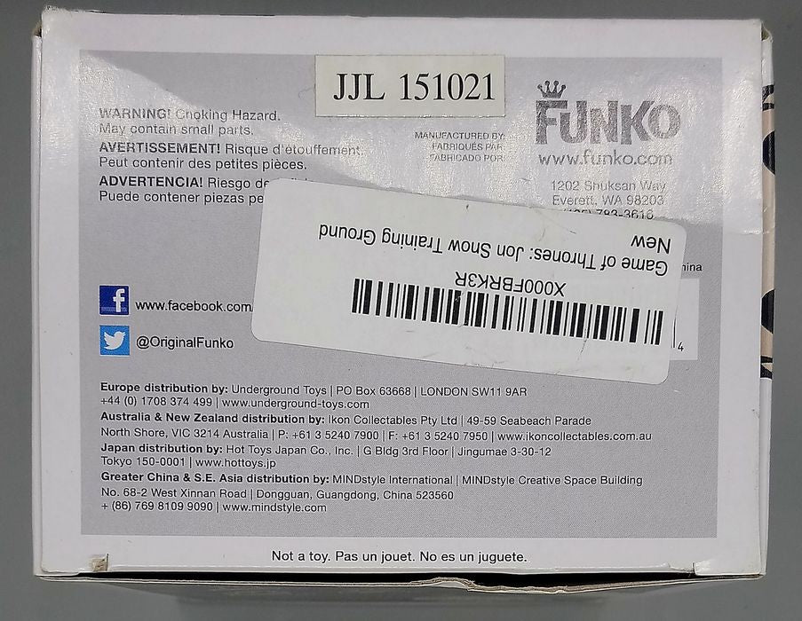 26 Jon Snow (Castle Black) - Game of Thrones - Box Damaged Funko POP