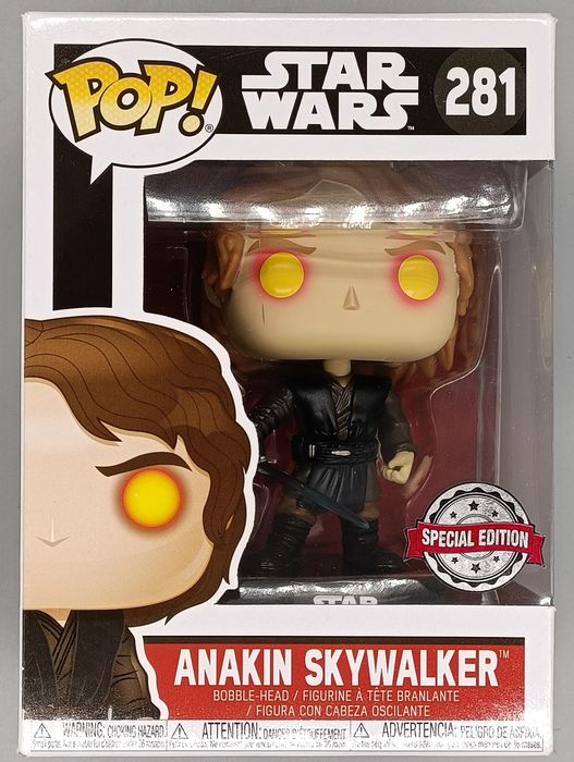 281 Anakin Skywalker (Dark Side) - Star Wars - Box Damaged Funko POP Funko
