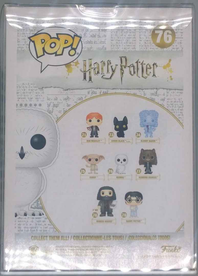 76 Hedwig - Flocked - Harry Potter Funko POP