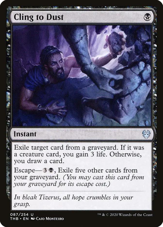 87 - Cling to Dust - Theros Beyond Death - Normal