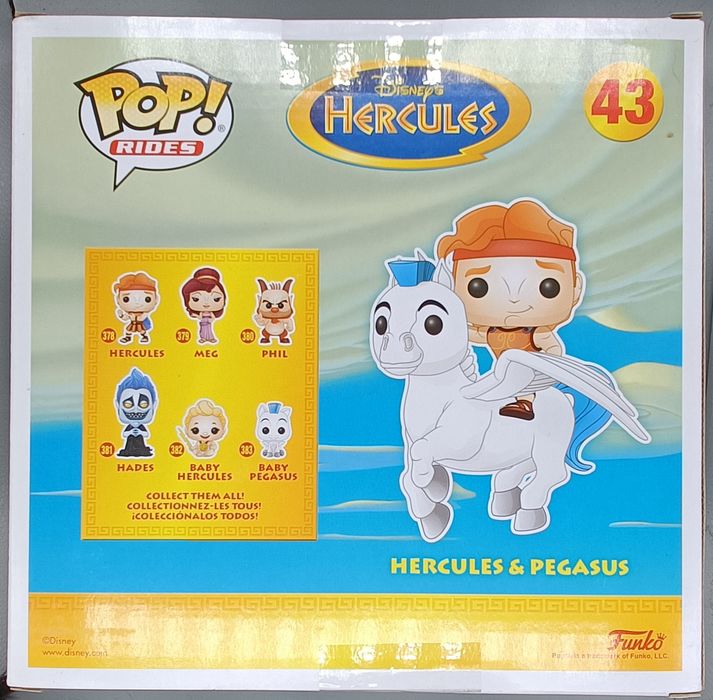 43 Hercules & Pegasus - Rides - Disney Hercules Funko POP